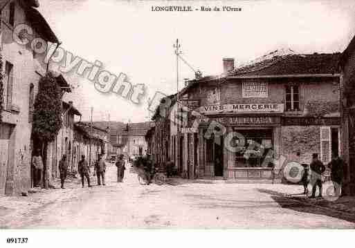 Ville de LONGEVILLEENBARROIS, carte postale ancienne