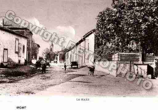 Ville de MAXE(LA), carte postale ancienne