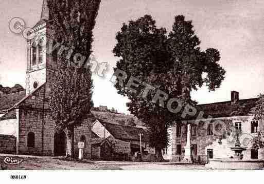 Ville de TERNANT, carte postale ancienne