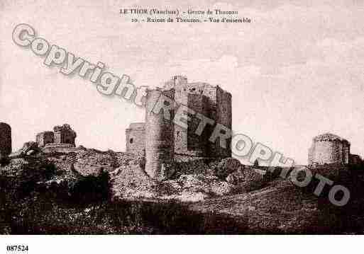 Ville de THOR(LE), carte postale ancienne