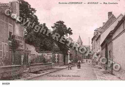 Ville de AVENAYVALD'OR, carte postale ancienne