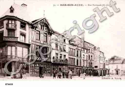 Ville de BARSURAUBE, carte postale ancienne