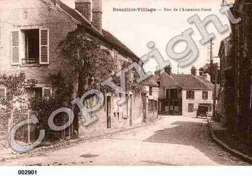 Ville de BREUILLET, carte postale ancienne