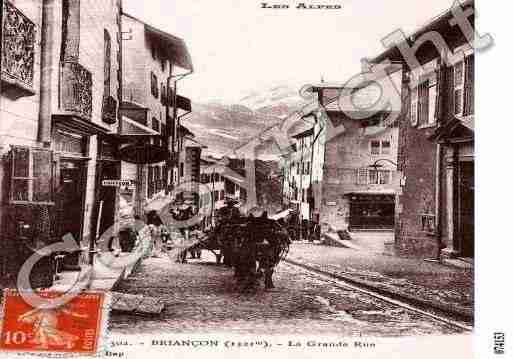 Ville de BRIANCON, carte postale ancienne