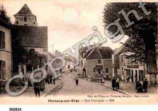 Ville de MORSANGSURORGE, carte postale ancienne