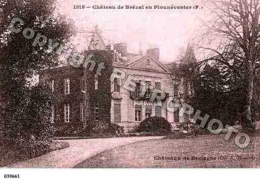 Ville de PLOUNEVENTER, carte postale ancienne