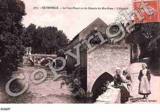 Ville de QUIMPERLE, carte postale ancienne