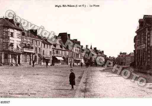 Ville de SAINTMEENLEGRAND, carte postale ancienne