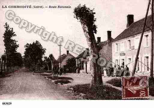 Ville de SOLTERRE, carte postale ancienne