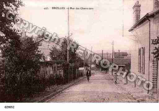 Ville de BOISLEROI, carte postale ancienne
