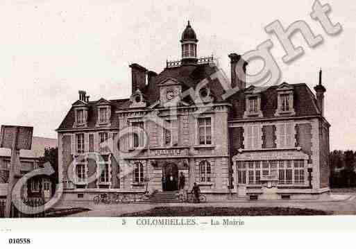 Ville de COLOMBELLES, carte postale ancienne