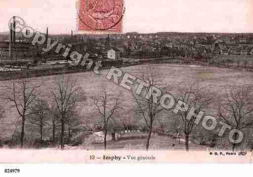 Ville de IMPHY, carte postale ancienne