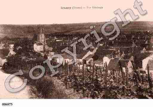 Ville de IRANCY, carte postale ancienne
