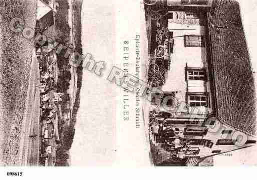 Ville de REIPERTSWILLER, carte postale ancienne