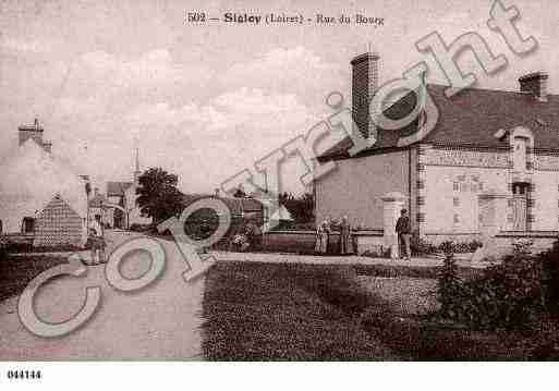 Ville de SIGLOY, carte postale ancienne