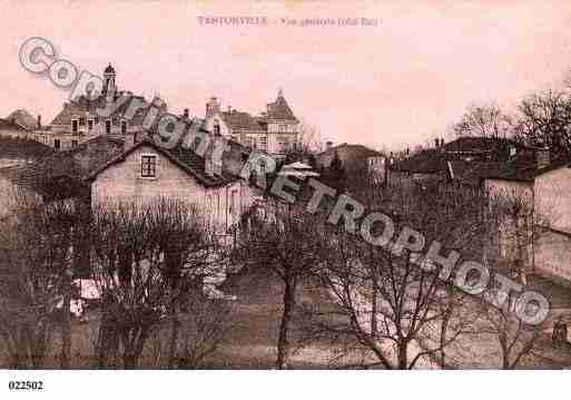 Ville de TANTONVILLE, carte postale ancienne