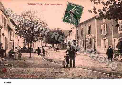 Ville de TANTONVILLE, carte postale ancienne