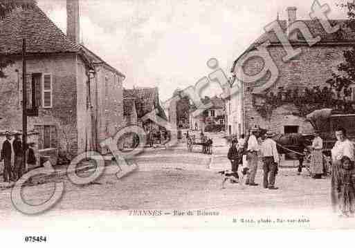 Ville de TRANNES, carte postale ancienne