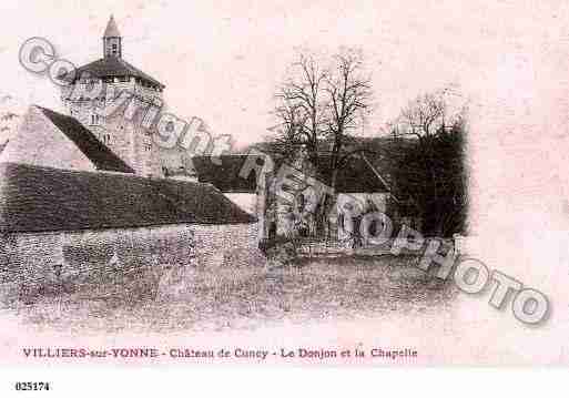 Ville de VILLIERSSURYONNE, carte postale ancienne