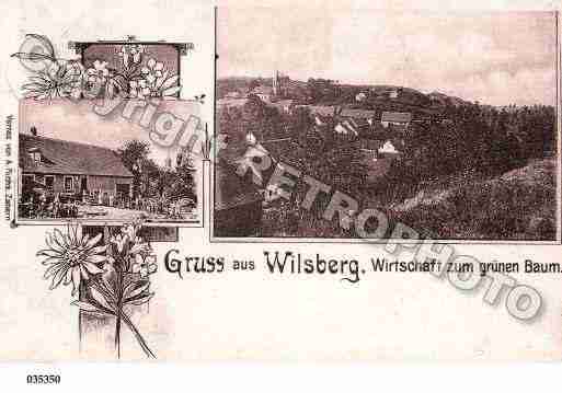 Ville de VILSBERG, carte postale ancienne