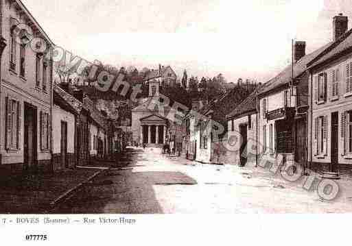 Ville de BOVES, carte postale ancienne