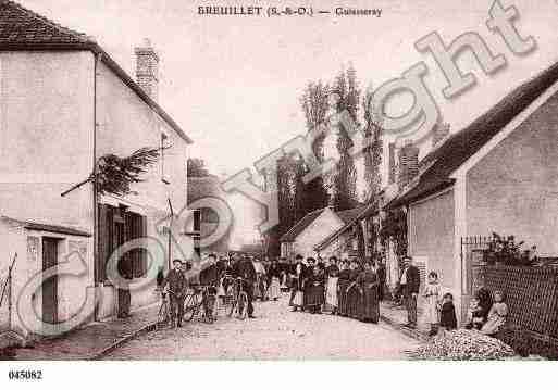 Ville de BREUILLET, carte postale ancienne