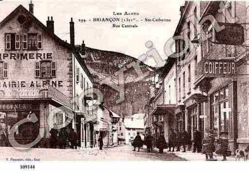 Ville de BRIANCON, carte postale ancienne