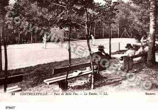 Ville de CONTREXEVILLE, carte postale ancienne