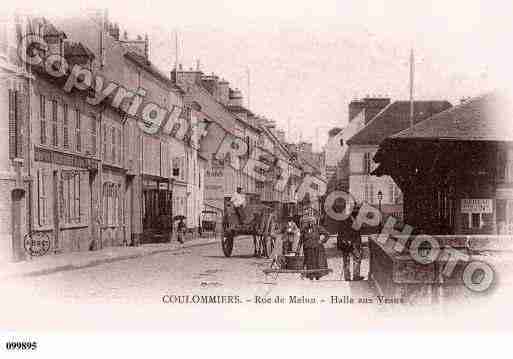 Ville de COULOMMIERS, carte postale ancienne