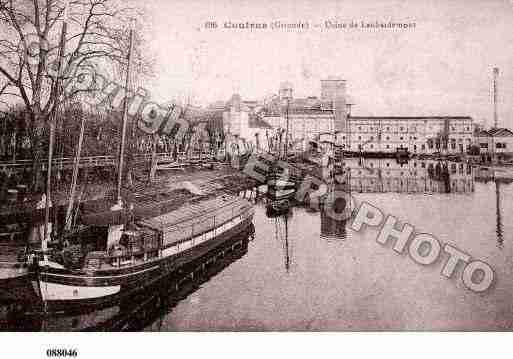 Ville de COUTRAS, carte postale ancienne