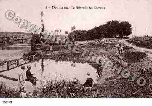 Ville de DORMANS, carte postale ancienne