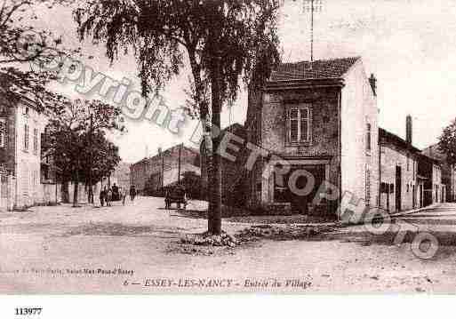 Ville de ESSEYLESNANCY, carte postale ancienne