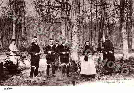 Ville de FLEURINES, carte postale ancienne