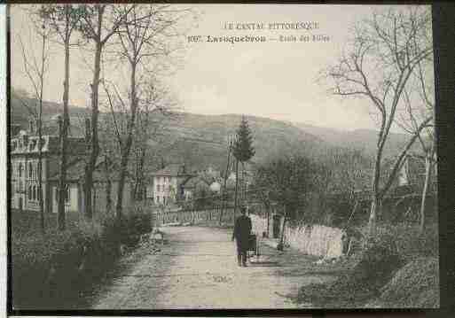 Ville de LAROQUEBROU, carte postale ancienne