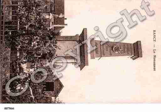 Ville de RANCY, carte postale ancienne