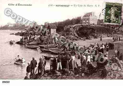 Ville de ROTHENEUF, carte postale ancienne