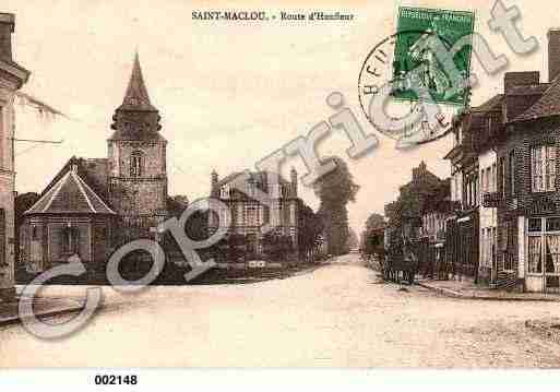 Ville de SAINTMACLOU, carte postale ancienne