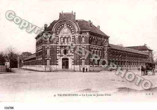 Ville de VALENCIENNES, carte postale ancienne