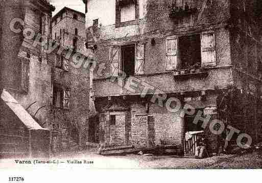 Ville de VAREN, carte postale ancienne