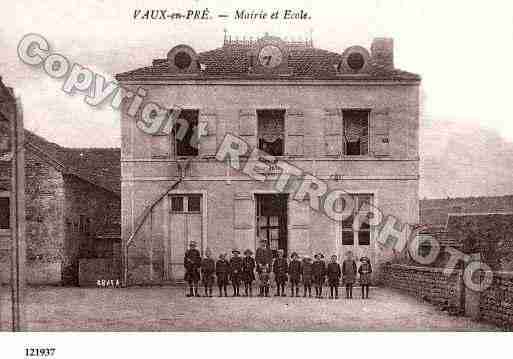 Ville de VAUXENPRE, carte postale ancienne