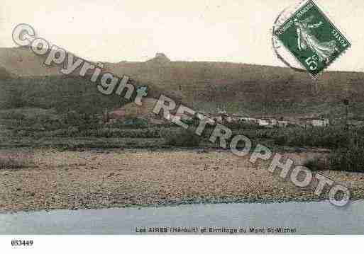 Ville de AIRES(LES), carte postale ancienne