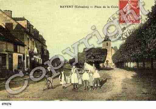 Ville de BAVENT, carte postale ancienne