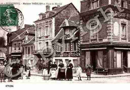 Ville de BONNEBOSQ, carte postale ancienne