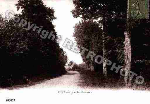 Ville de BU, carte postale ancienne