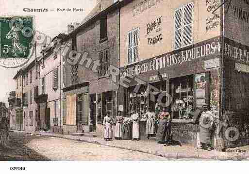 Ville de CHAUMESENBRIE, carte postale ancienne