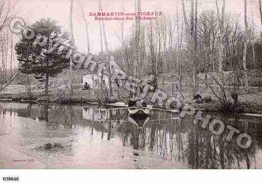 Ville de DAMMARTINSURTIGEAUX, carte postale ancienne