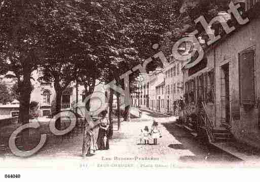 Ville de LARUNS, carte postale ancienne