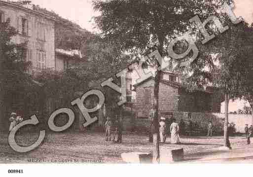 Ville de MEZEL, carte postale ancienne