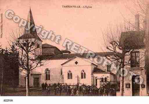 Ville de TANTONVILLE, carte postale ancienne