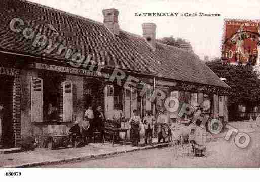 Ville de TREMBLAYOMONVILLE, carte postale ancienne